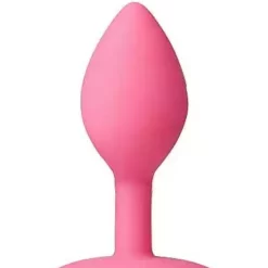 Doc Johnson - Platinum Premium Platinum Premium Silicone – The Minis – Spade – Pink – S