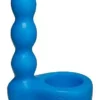 Doc Johnson - Platinum Premium Platinum Premium Silicone – The Double Dip 2 – Blue