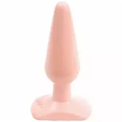 Doc Johnson - Built In America Butt Plug White Medium