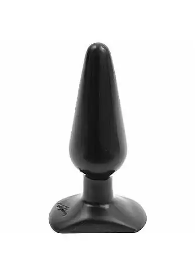 Doc Johnson - Built In America Butt Plug Black Medium 1 Doc Johnson - Built In America Butt Plug Black Medium
