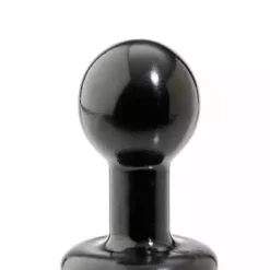 Doc Johnson - Built In America Round Butt Plug – Small – Black
