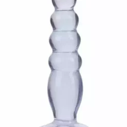 Doc Johnson, Crystal Jellies Crystal Jellies – Anal Delight – 5 Inch – Transparent