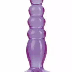 Doc Johnson, Crystal Jellies Crystal Jellies – Anal Delight – 5 Inch – Purple