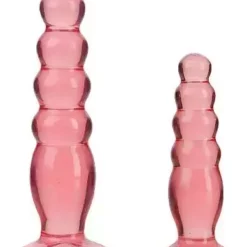 Doc Johnson, Crystal Jellies Crystal Jellies – Anal Delight Trainer Kit – Pink