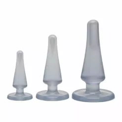 Doc Johnson, Crystal Jellies Crystal Jellies – Anal Initiation Kit Purple