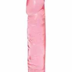 Doc Johnson, Crystal Jellies Crystal Jellies – 8 Inch Classic Dong – Pink