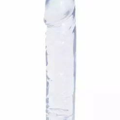 Doc Johnson, Crystal Jellies Crystal Jellies – 8 Inch Classic Dong – Transparent