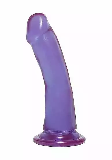 Doc Johnson, Crystal Jellies 6.5 Inch Slim Dong – Purple 1 Doc Johnson, Crystal Jellies 6.5 Inch Slim Dong – Purple