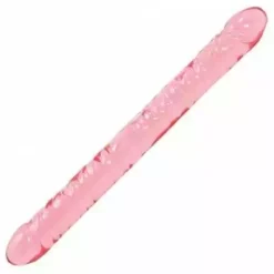 Doc Johnson, Crystal Jellies Double Dong Pink Jellie 18″ (45x4cm)