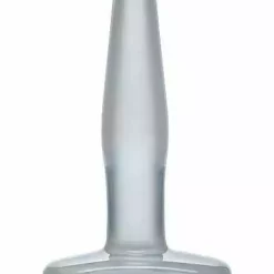 Doc Johnson, Crystal Jellies Crystal Jellies – Small Butt Plug – Transparent