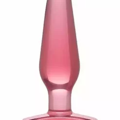 Doc Johnson, Crystal Jellies Crystal Jellies – Medium Butt Plug – Pink