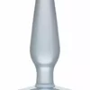 Doc Johnson, Crystal Jellies Crystal Jellies – Medium Butt Plug – Transparent