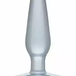 Doc Johnson, Crystal Jellies Crystal Jellies – Medium Butt Plug – Transparent