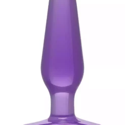 Doc Johnson, Crystal Jellies Crystal Jellies – Medium Butt Plug Purple