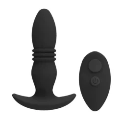 Doc Johnson - A-Play A-Play – RISE – Silicone Anal Plug With Remote – Black