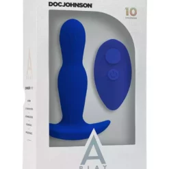 Doc Johnson - A-Play A-Play – EXPANDER – Silicone Anal Plug With Remote – Pink