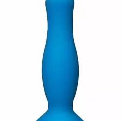 Doc Johnson - American Pop! American Pop – Mode – Silicone Anal Plug – 5 Inch – Blue