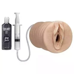 Doc Johnson - Built In America Squirt It – Squirting Pussy – Vanilla