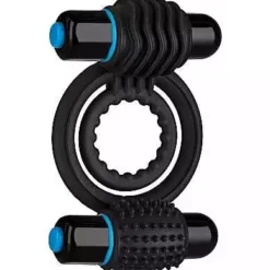 Doc Johnson - Optimale OptiMALE C-Ring Vibrating Black Double
