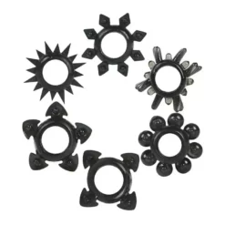 Doc Johnson Tower Of Power – 6 Pack Black