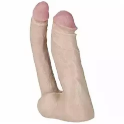 Doc Johnson - Vac-U-Lock Vac-U-Lock Natural Double Penetrator