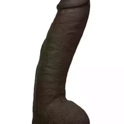 Doc Johnson - Vac-U-Lock Realistic Hung – Realistische ULTRASKYN Dildo – 32 Cm – Black