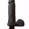 Doc Johnson - Realistic Cocks The Realistic Cock – ULTRASKYN – Vibrating 8 Inch – Chocolate