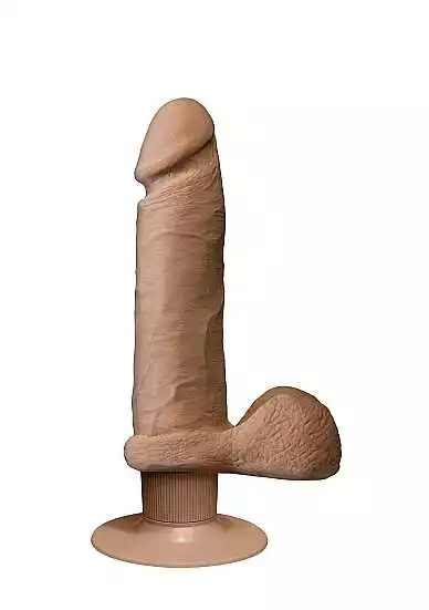 Doc Johnson - Realistic Cocks The Realistic Cock – UR3 – Vibrating 6 Inch – Brown 1 Doc Johnson - Realistic Cocks The Realistic Cock – UR3 – Vibrating 6 Inch – Brown