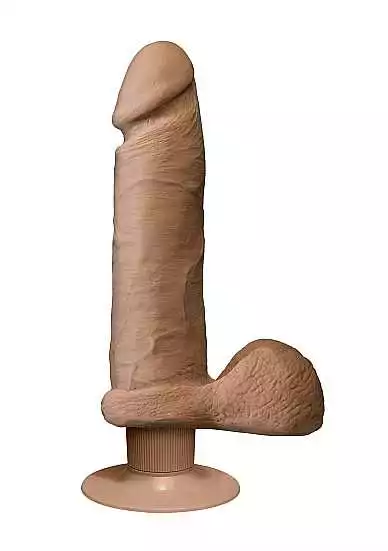 Doc Johnson - Realistic Cocks The Realistic Cock – UR3 – Vibrating 8 Inch – Brown 1 Doc Johnson - Realistic Cocks The Realistic Cock – UR3 – Vibrating 8 Inch – Brown
