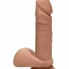 Doc Johnson, The D The D – Perfect D With Balls – 7 Inch – Caramel