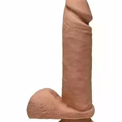 Doc Johnson, The D The D – Perfect D With Balls – 8 Inch – Caramel