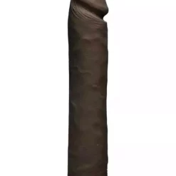 Doc Johnson, The D The D – Realistic D – 10 Inch Ultraskyn – Chocolate
