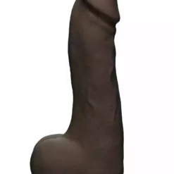 Doc Johnson, The D The D – Master 10.5 Inch W/Balls Ultraskyn – Chocolate
