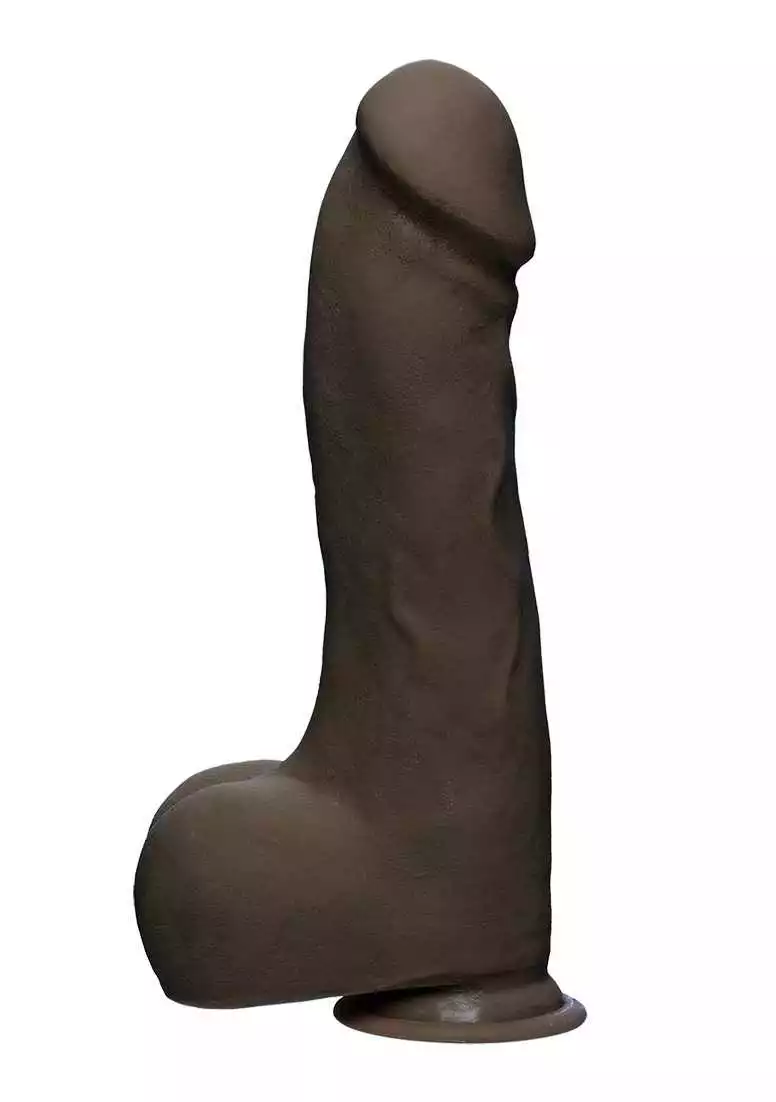 Doc Johnson, The D The D – Master 10.5 Inch W/Balls Ultraskyn – Chocolate 1 Doc Johnson, The D The D – Master 10.5 Inch W/Balls Ultraskyn – Chocolate