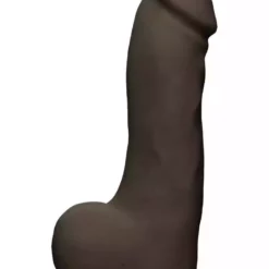 Doc Johnson, The D The D – Master D – 12 Inch With Balls Ultraskyn – Chocolate