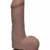 Doc Johnson, The D Uncut D – 7 Inch With Balls – ULTRASKYN – Caramel