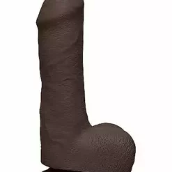 Doc Johnson, The D Uncut D – 7 Inch With Balls – ULTRASKYN – Chocolate