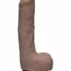 Doc Johnson, The D Uncut D – 9 Inch With Balls – ULTRASKYN – Caramel