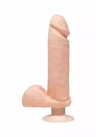 Doc Johnson, The D The D – Perfect D With Balls Vibrating – 8 Inch – Vanilla 1 Doc Johnson, The D The D – Perfect D With Balls Vibrating – 8 Inch – Vanilla