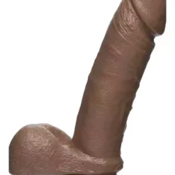 Doc Johnson, The D The D – Perfect D – 7 Inch With Balls Firmskyn – Caramel