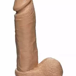 Doc Johnson, The D The D – Perfect D – 8 Inch With Balls – Firmskyn – Flesh