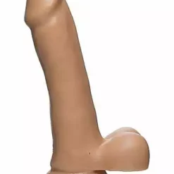 Doc Johnson, The D The D – Slim D – 6.5 Inch With Balls – Firmskyn – Flesh
