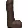 Doc Johnson, The D Uncut D – 7 Inch With Balls – FIRMSKYN – Chocolate