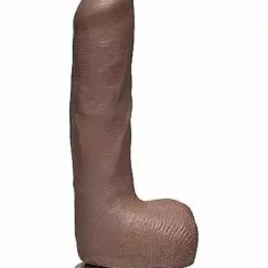 Doc Johnson, The D Uncut D – 9 Inch With Balls – FIRMSKYN – Caramel