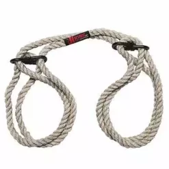 Doc Johnson - Kink Hogtied – Bind & Tie – 6mm Hemp Wrist Or Ankle Cuffs – Natural