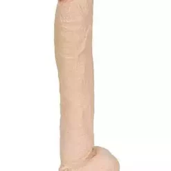 Doc Johnson - The Naturals The Naturals – 12 Inch Dong With Balls – White