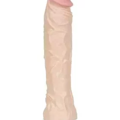 Doc Johnson - The Naturals The Naturals – Heavy Veined Dong Twist Bottom – Thin – 8″