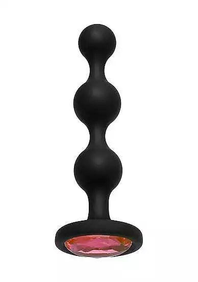 Doc Johnson - Booty Bling Booty Bling – Wearable Silicone Beads – Pink 1 Doc Johnson - Booty Bling Booty Bling – Wearable Silicone Beads – Pink