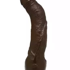 Doc Johnson - Vac-U-Lock Black Thunder – 12 Inch – Realistic Cock